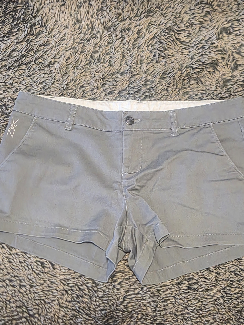 Vixxon By Dixxon Women's Gray Chino Shorts